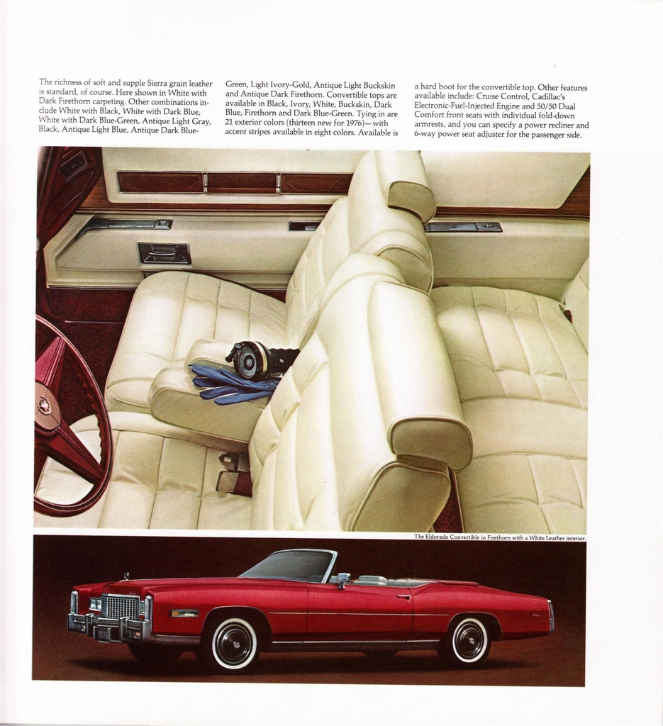 1976 Cadillac Full-Line Prestige Brochure Page 6